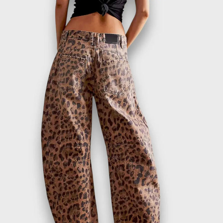Edith – Pants with Animal Print
