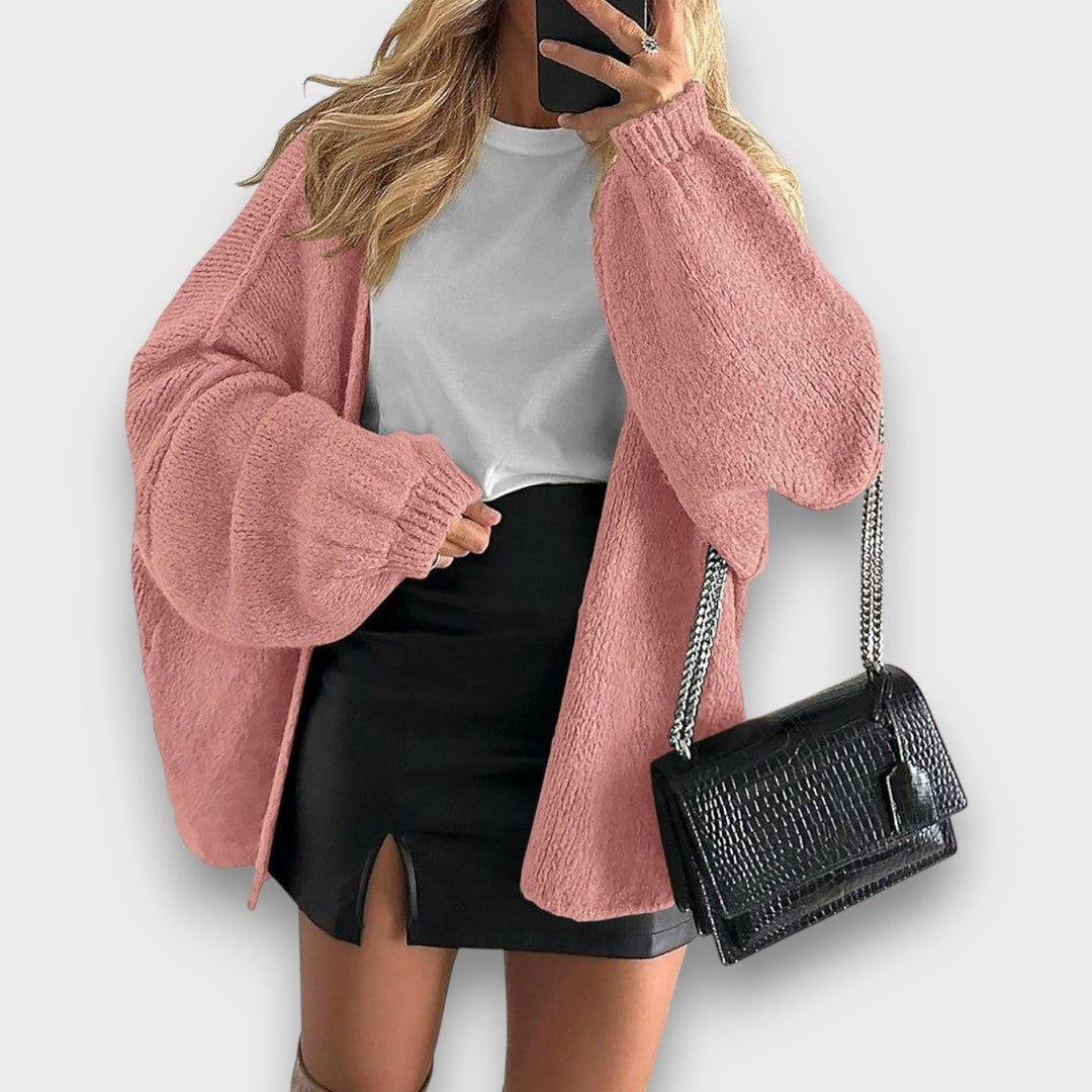 Evonna – Oversized Open Cardigan
