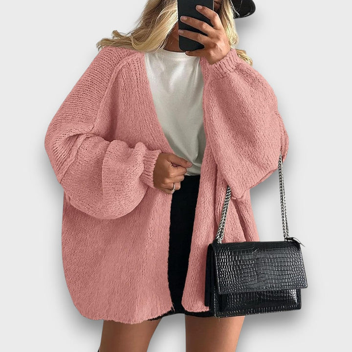 Evonna – Oversized Open Cardigan