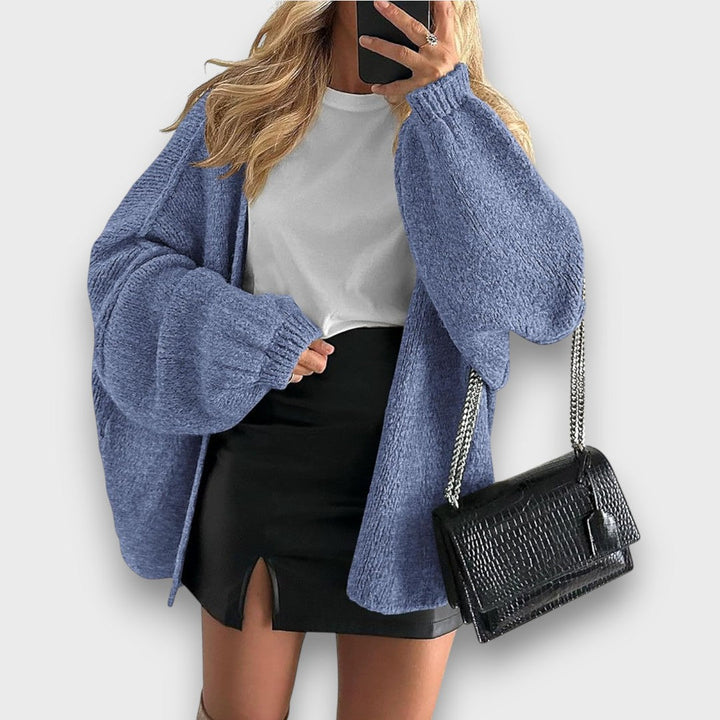 Evonna – Oversized Open Cardigan