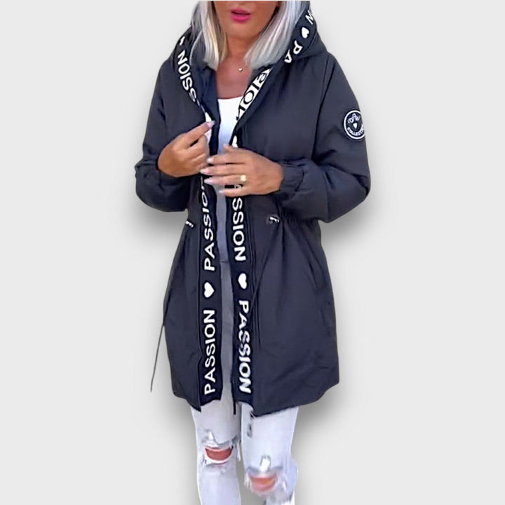Vian – Casual zip-up hooded jacket