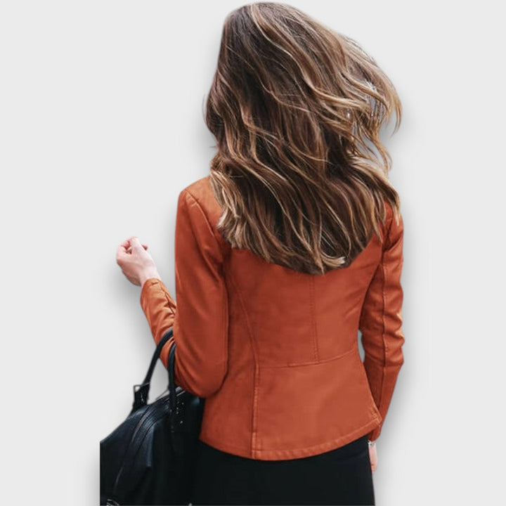 Abigail – Leather Tailored Jacket