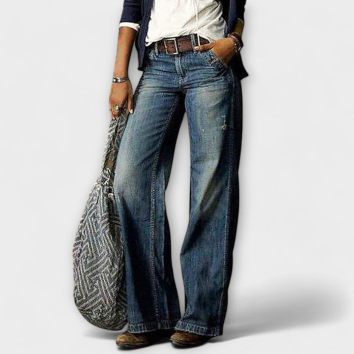 Neless – Wide Jeans with High Waist