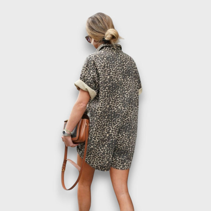 Nonette – Shirt Jumpsuit with Summer Character