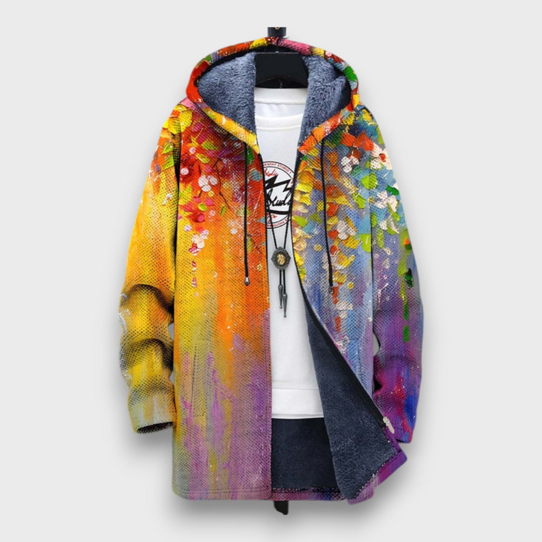 Delilah – Art-Inspired Fleece Jacket
