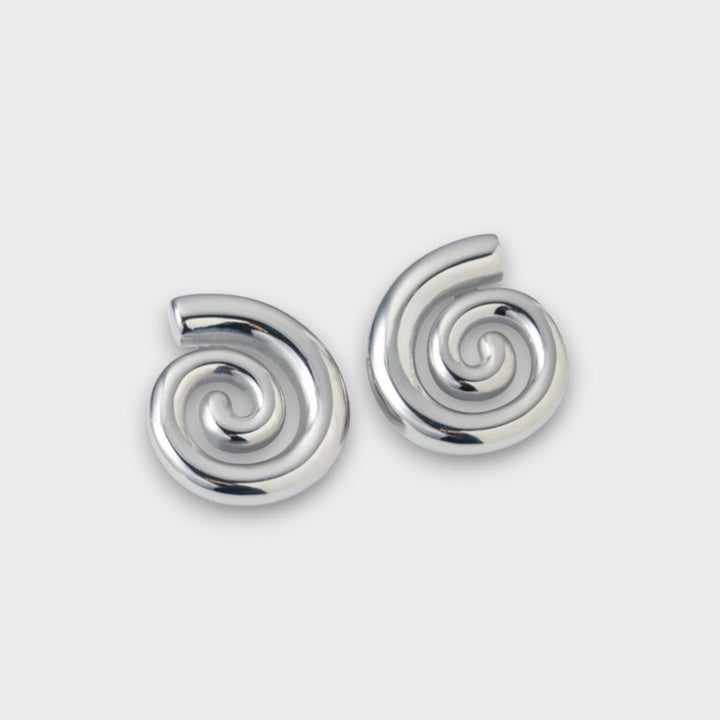 Jay – Spiral Earrings with Modern Lightness
