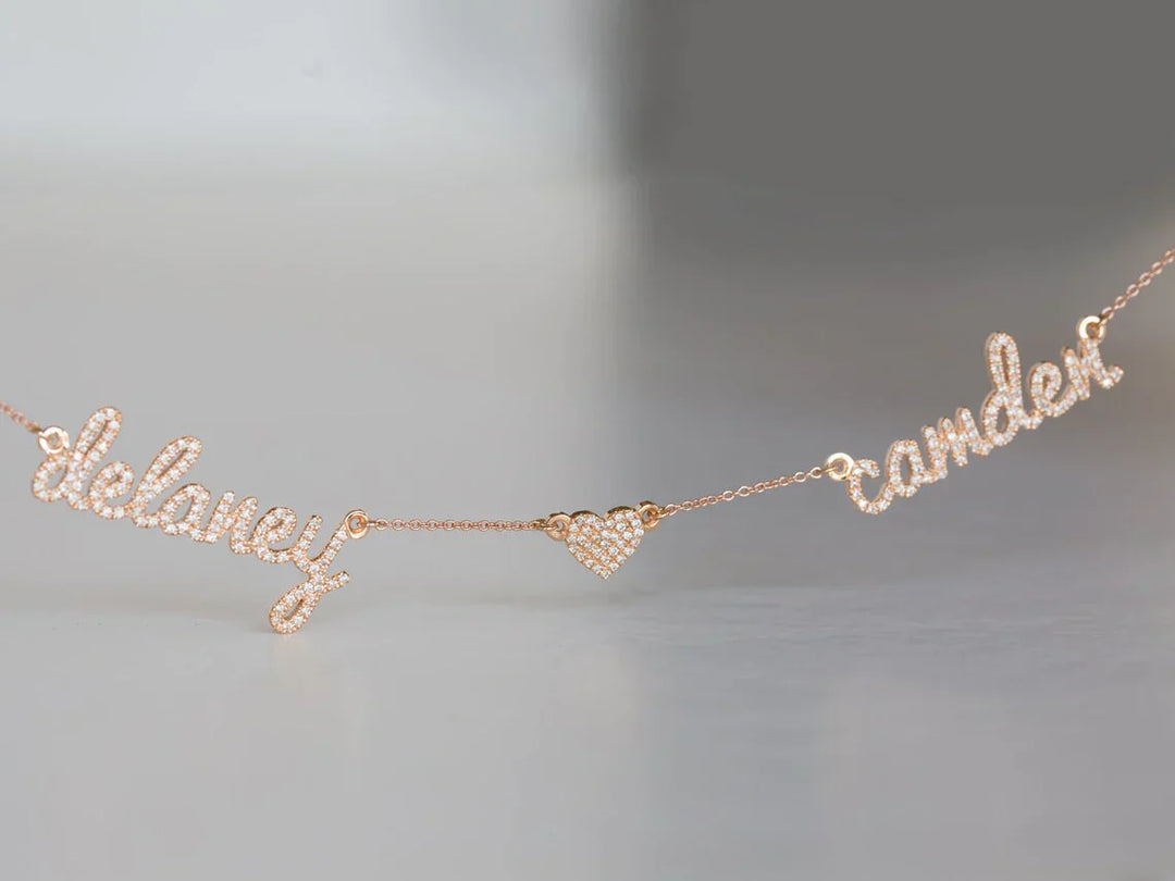 Keila – Personalized Duo Name Necklace