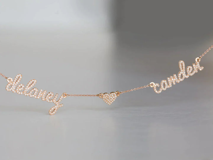 Keila – Personalized Duo Name Necklace