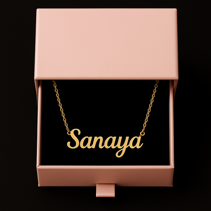 Mina – Personalized Name Necklace