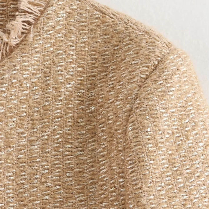 Gracia — Textured Tweed Jacket with Timeless Elegance