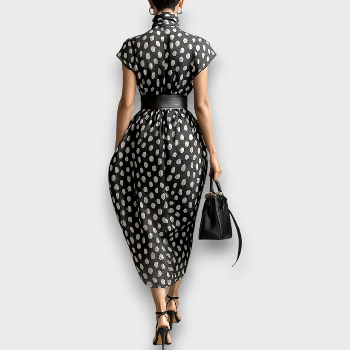 Selena – Maxi dress with polka dots