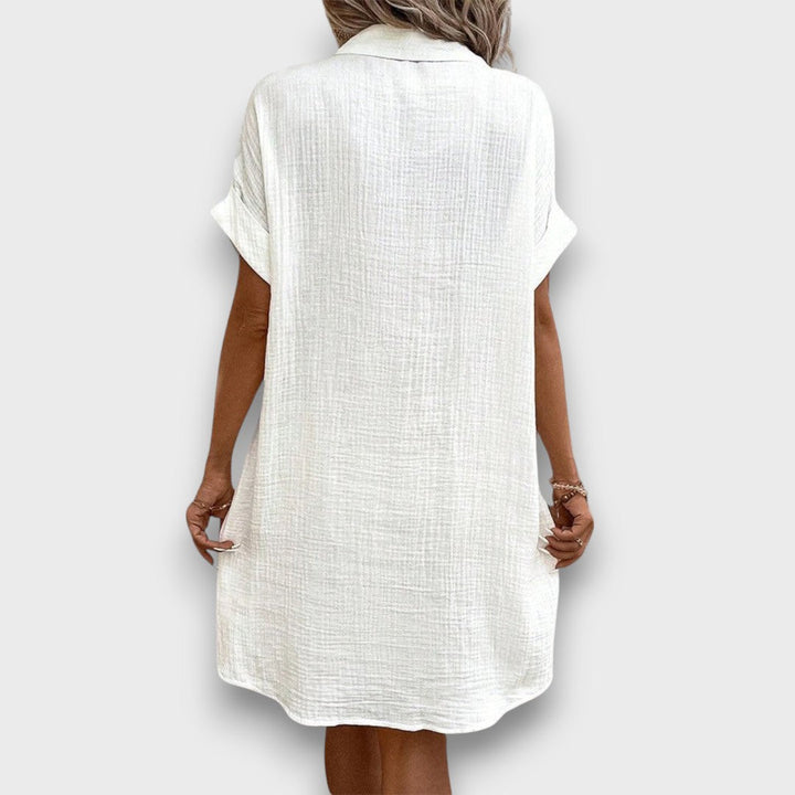 Soreva – Shirt Dress with Texture and Summer Chic