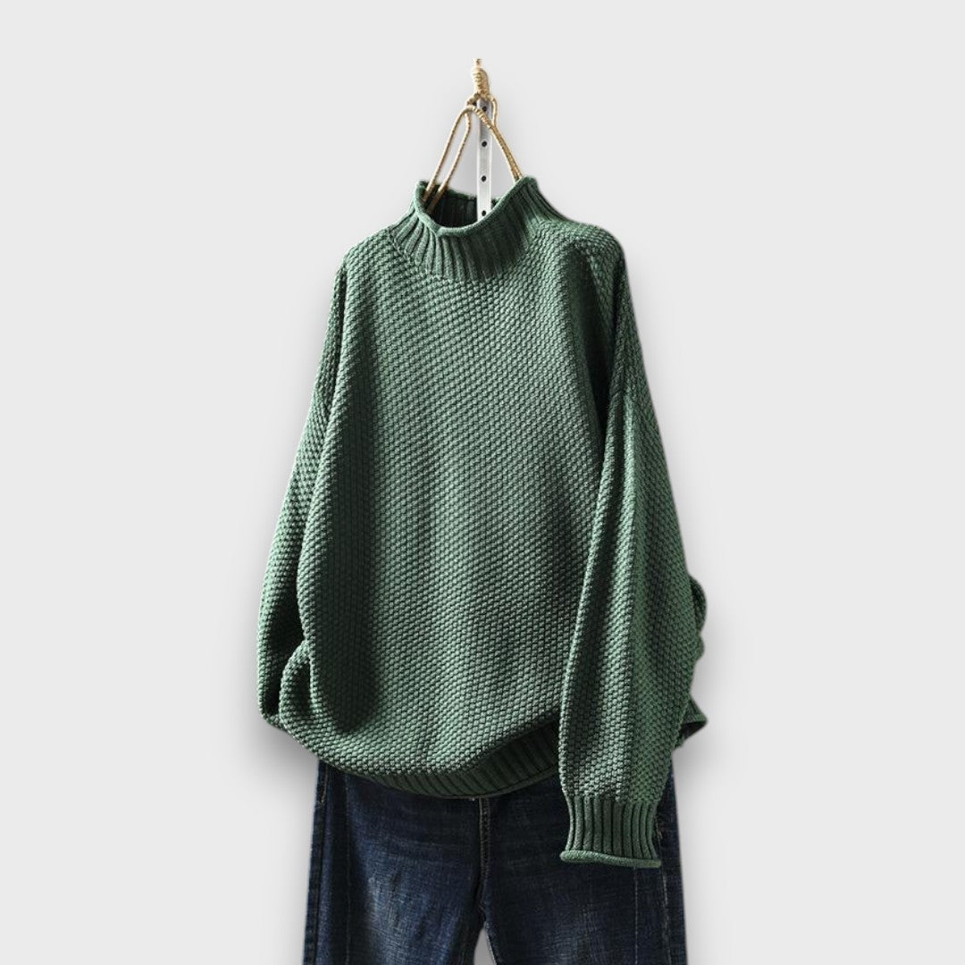 Clairie – Textured Knit Sweater