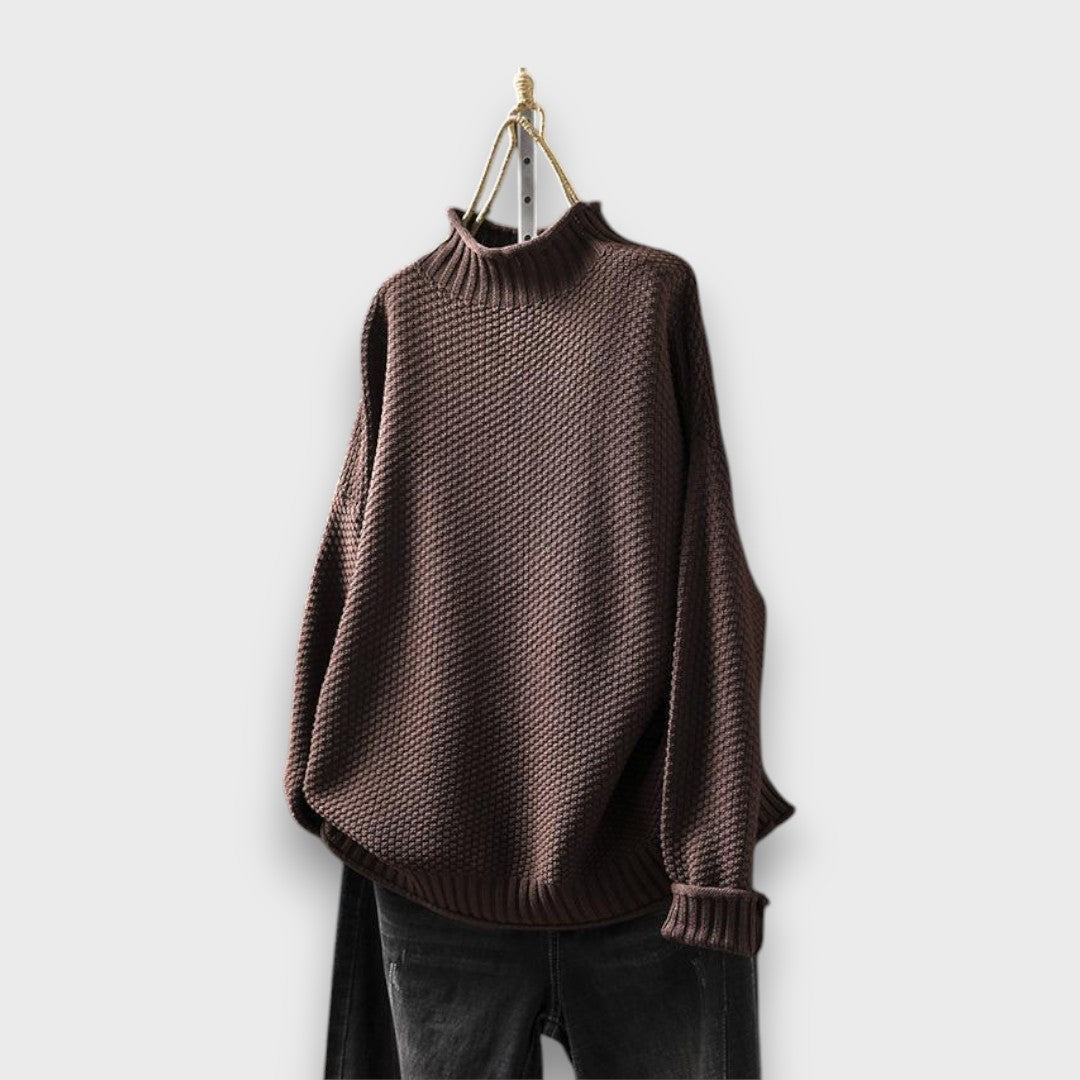 Clairie – Textured Knit Sweater