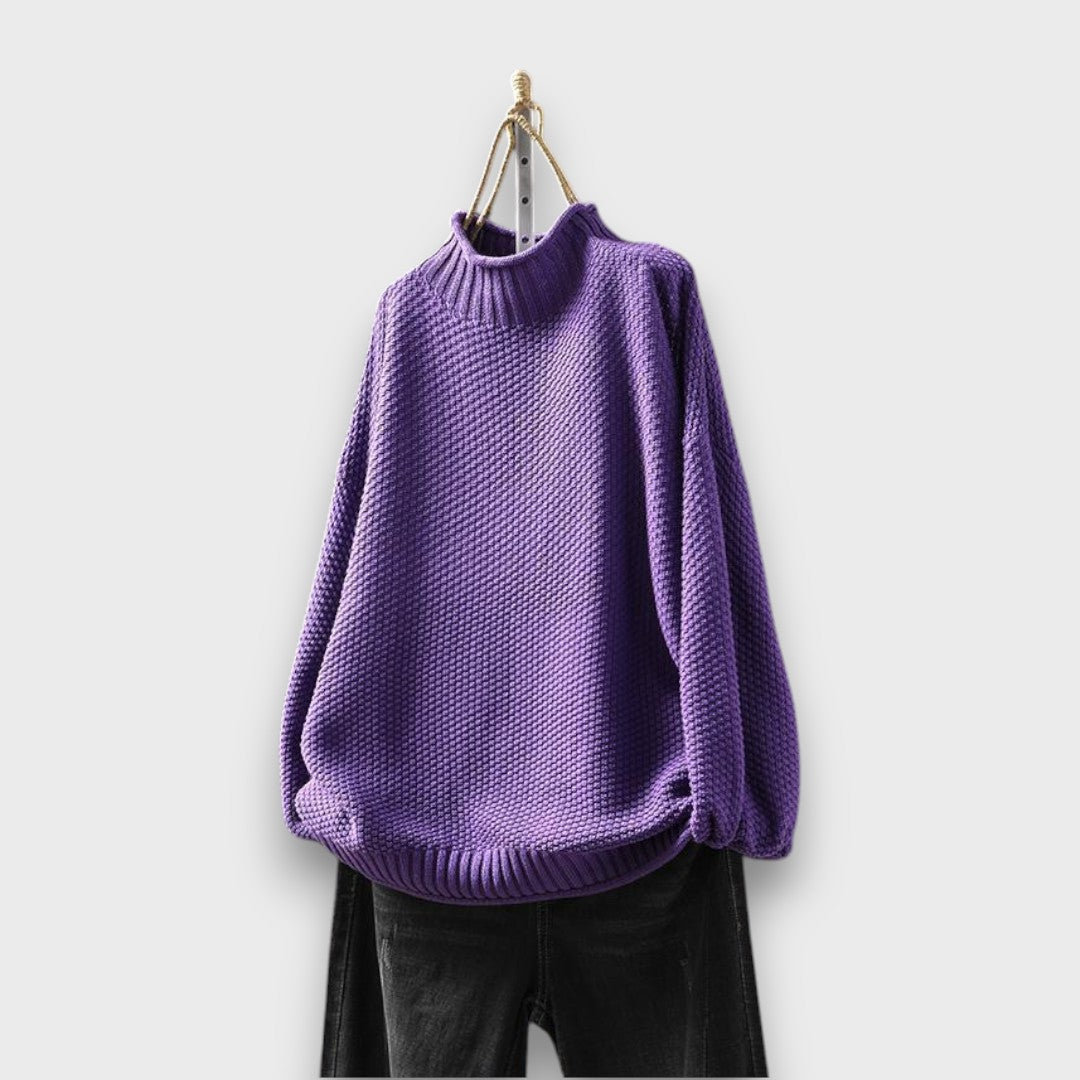 Clairie – Textured Knit Sweater