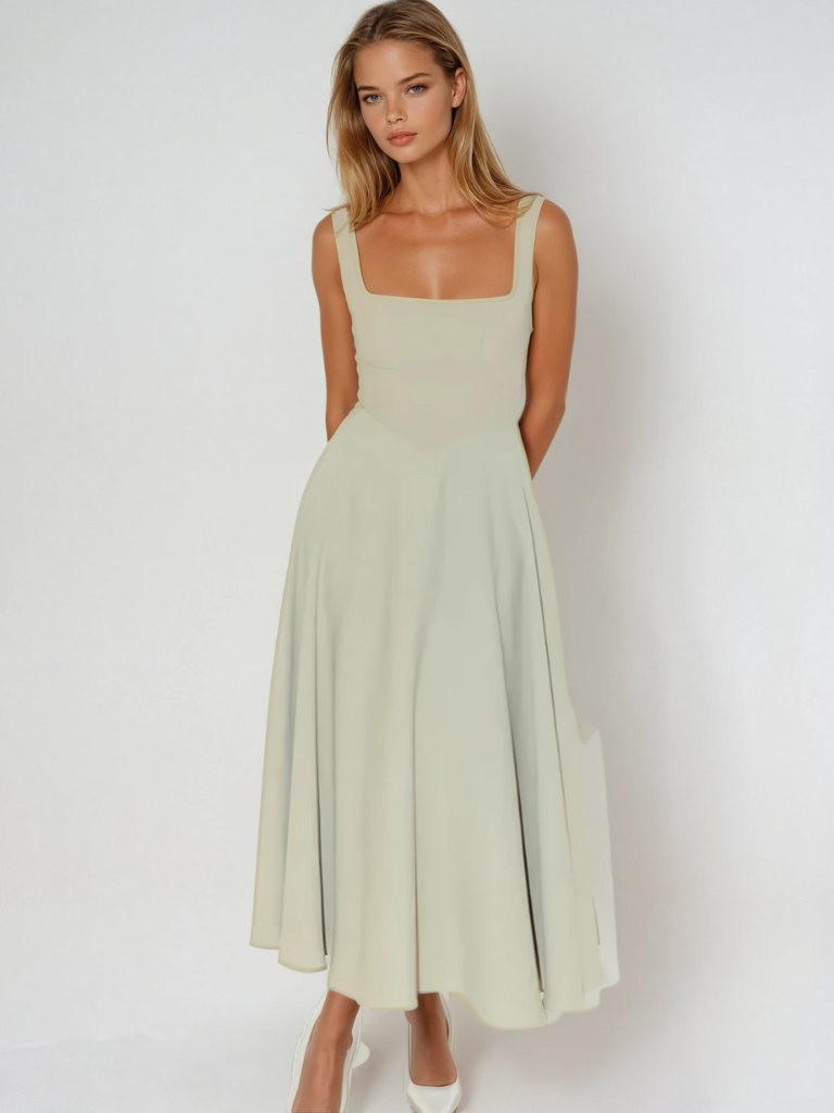 Tirena – Elegant Midi Dress