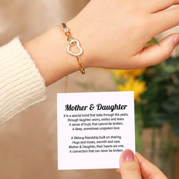 Millie – Infinity Heart Bracelet