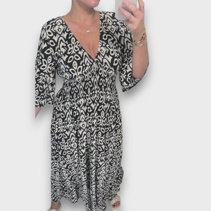 Noelea – Maxi Dress with Playful Boho Flair