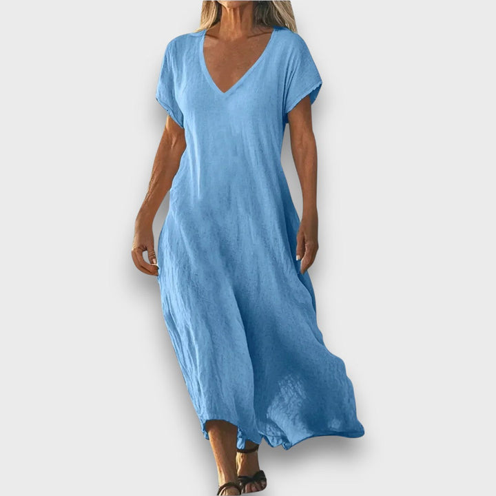 Roselynn – Flowing Summer Maxi Dress