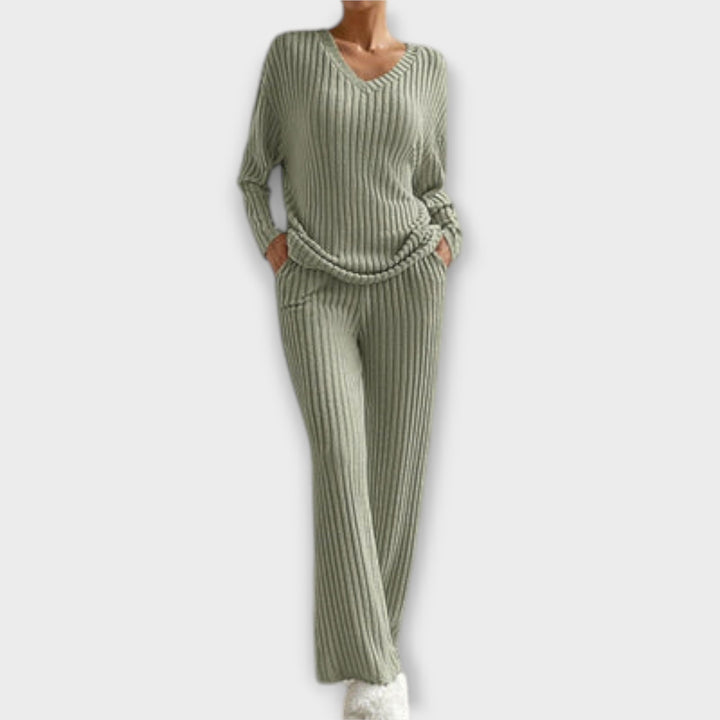 Milarae – Lounge Set with Gentle Knit Flow