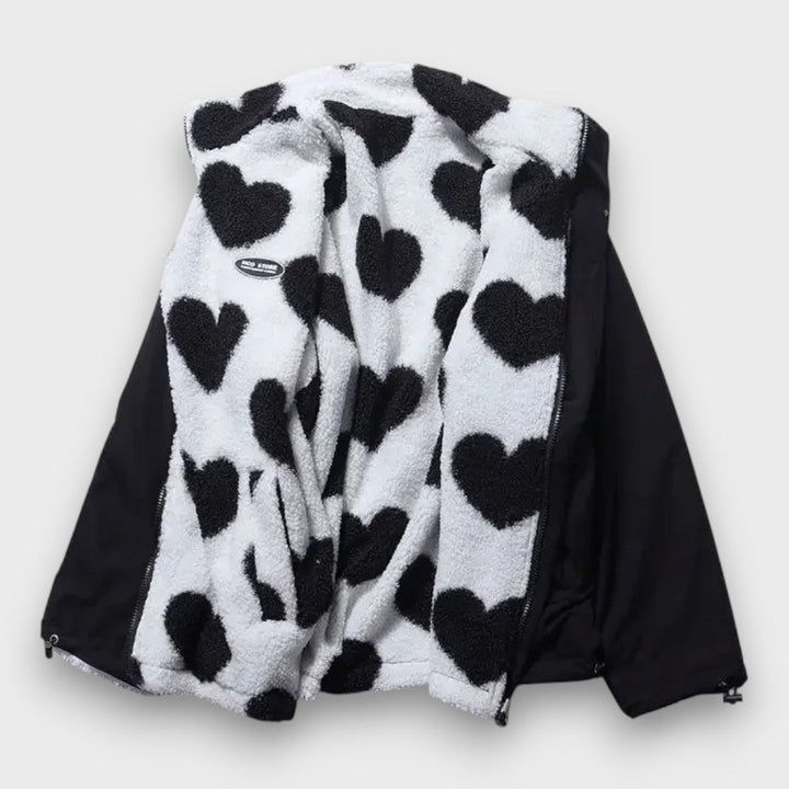 Zeylanne – Reversible Heart Jacket