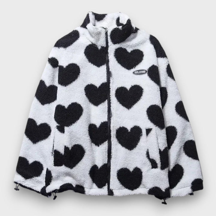 Zeylanne – Reversible Heart Jacket