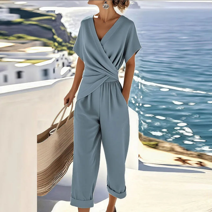 Celira – 2-Piece Set in Jumpsuit Style with Wrap Look