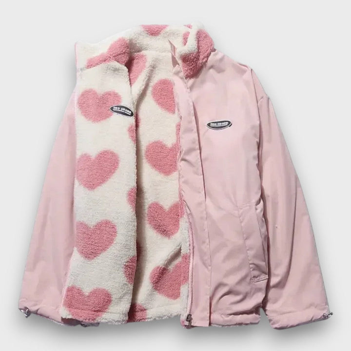 Zeylanne – Reversible Heart Jacket