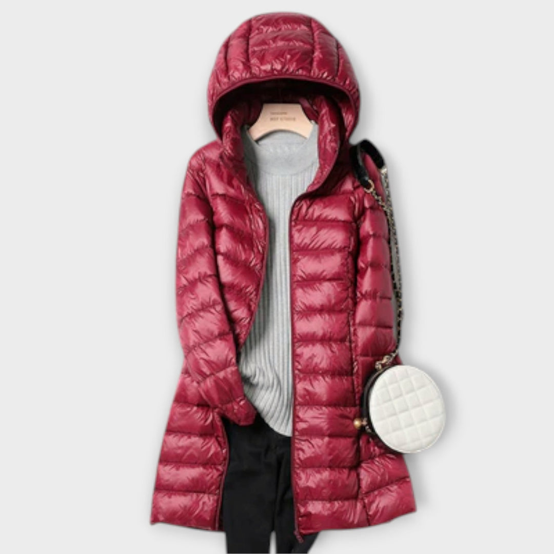 Anvera – Ultra-Light Down Jacket with Hood