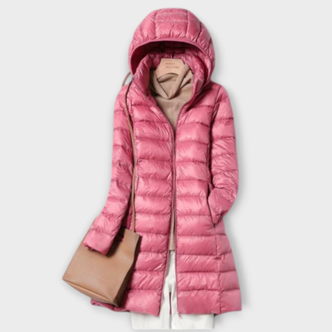 Anvera – Ultra-Light Down Jacket with Hood