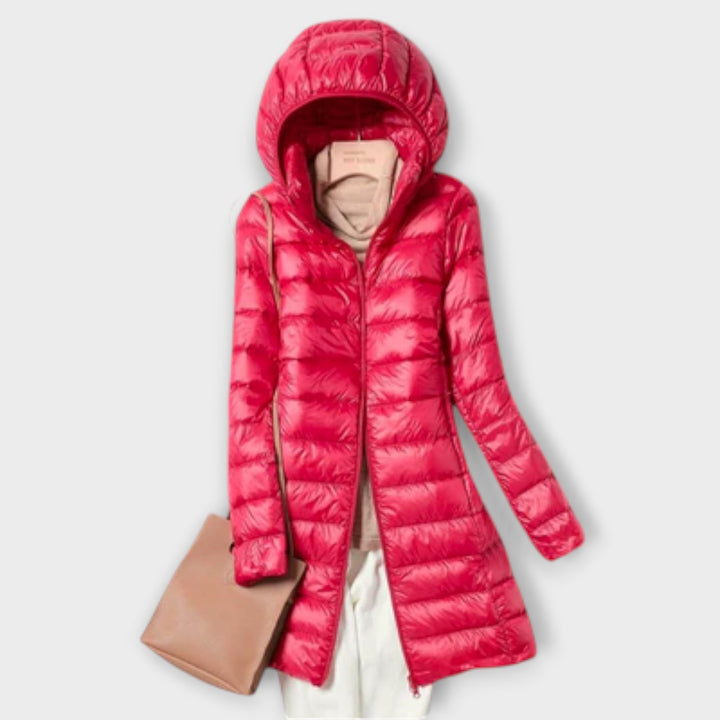 Anvera – Ultra-Light Down Jacket with Hood