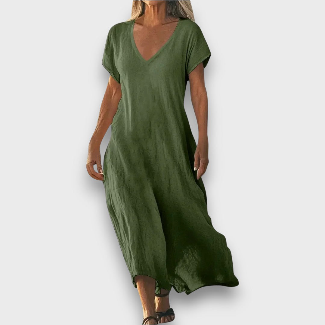 Roselynn – Flowing Summer Maxi Dress