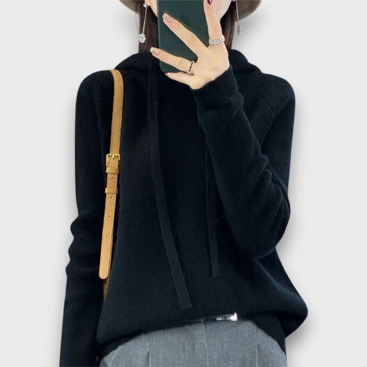 Hanna – Soft Merino Wool Winter Hoodie