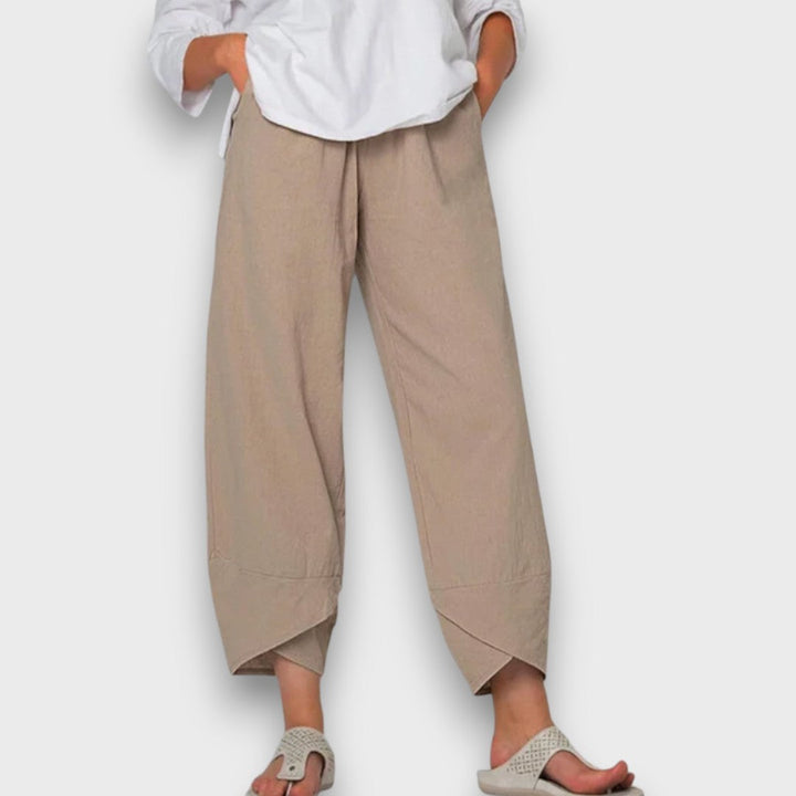 Neve – Lightweight Summer Pants with Modern Hem