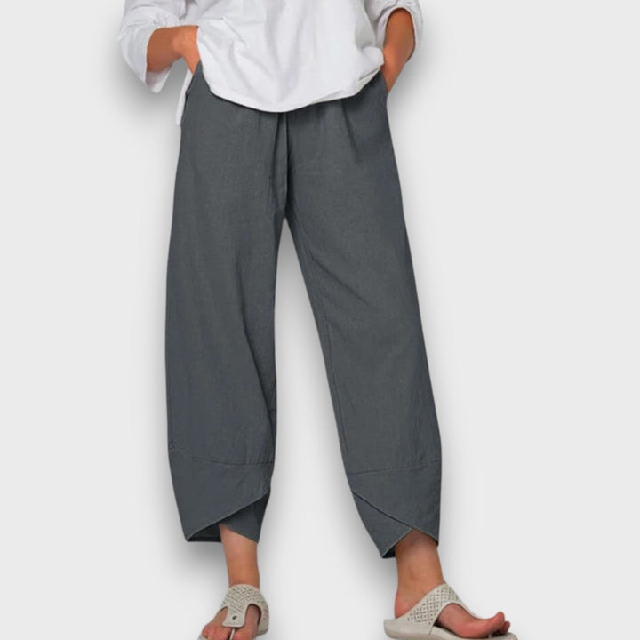 Neve – Lightweight Summer Pants with Modern Hem