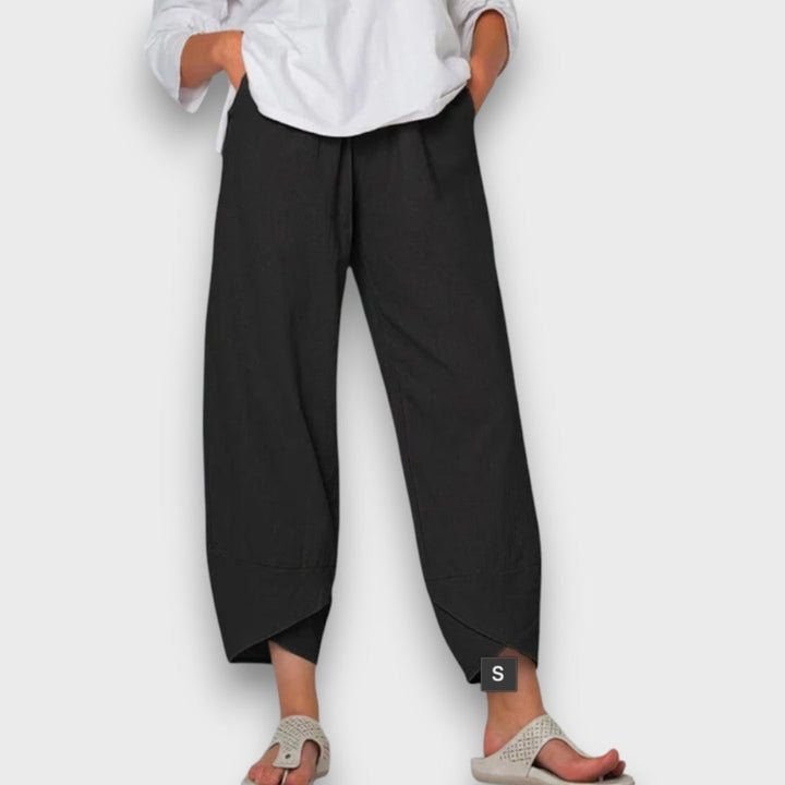 Neve – Lightweight Summer Pants with Modern Hem