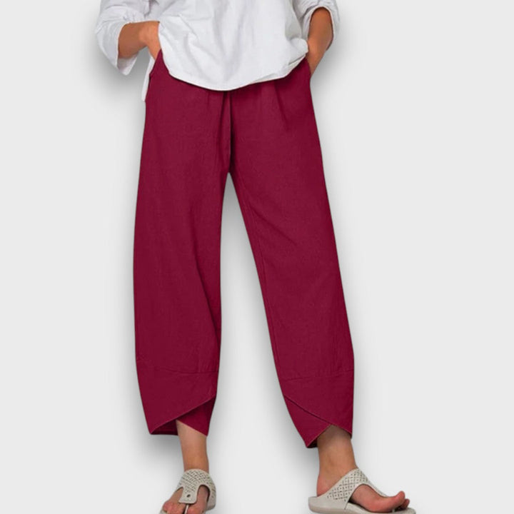 Neve – Lightweight Summer Pants with Modern Hem