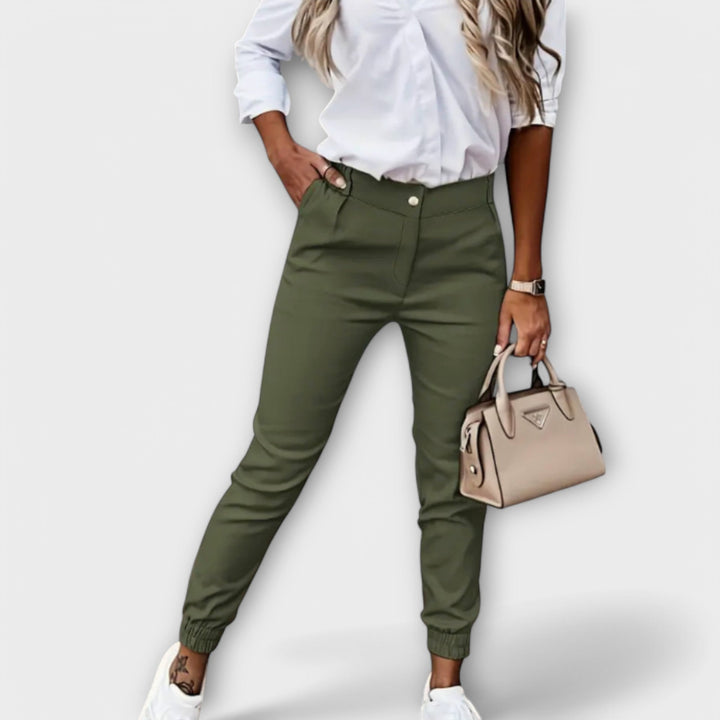 Melania – High-waisted stretch pants