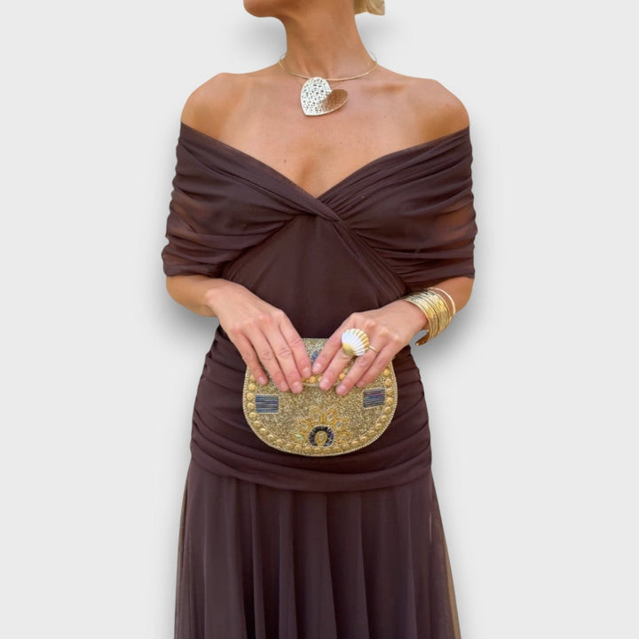 Aiza – Off-Shoulder Maxi Dress