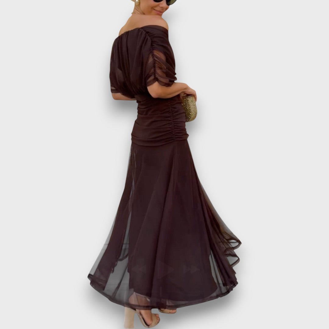 Aiza – Off-Shoulder Maxi Dress