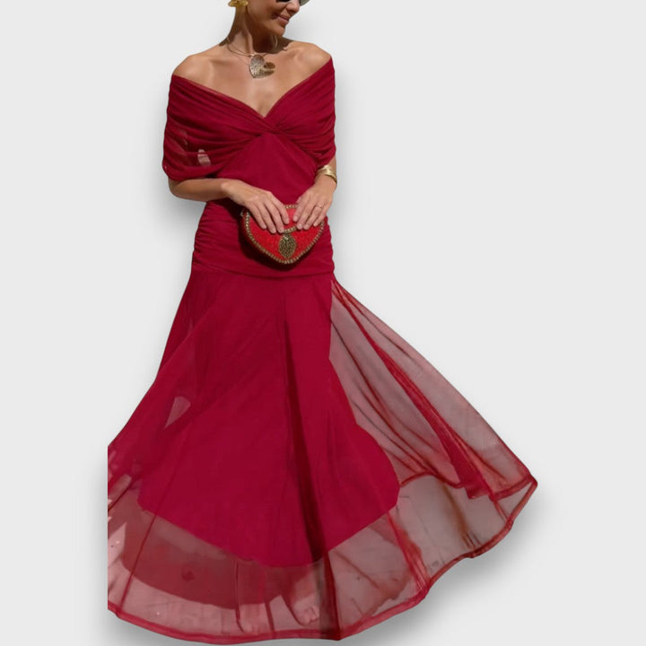 Aiza – Off-Shoulder Maxi Dress