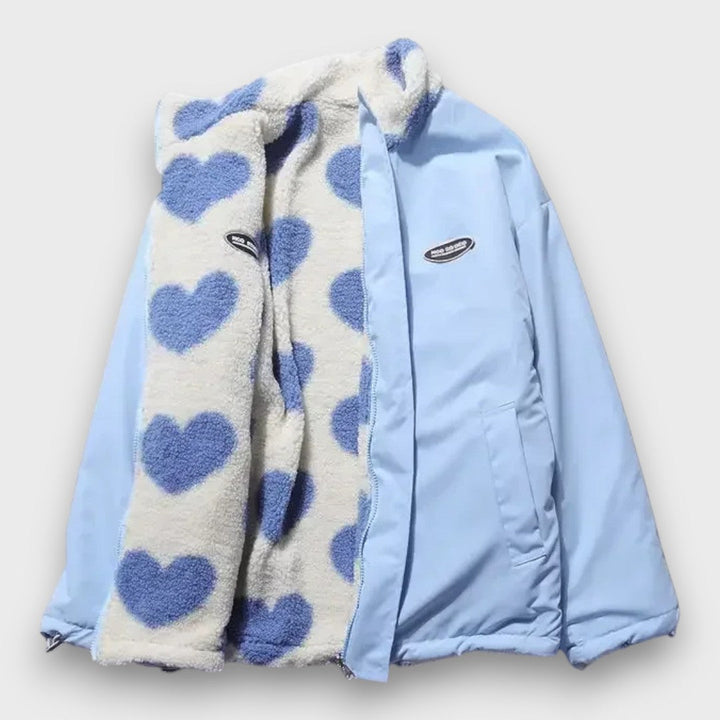 Zeylanne – Reversible Heart Jacket
