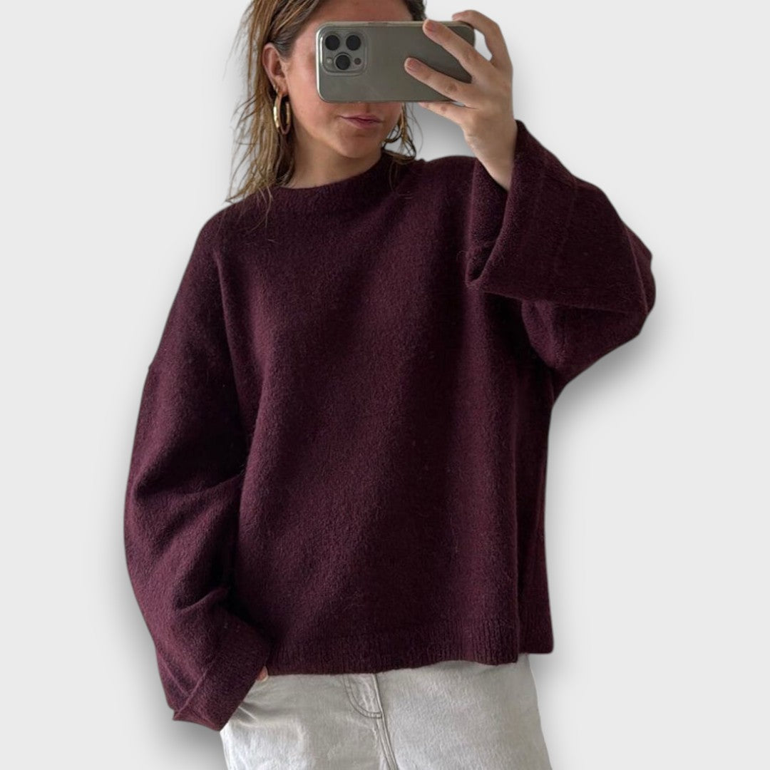 Sisia – Classic Oversized Knit Sweater