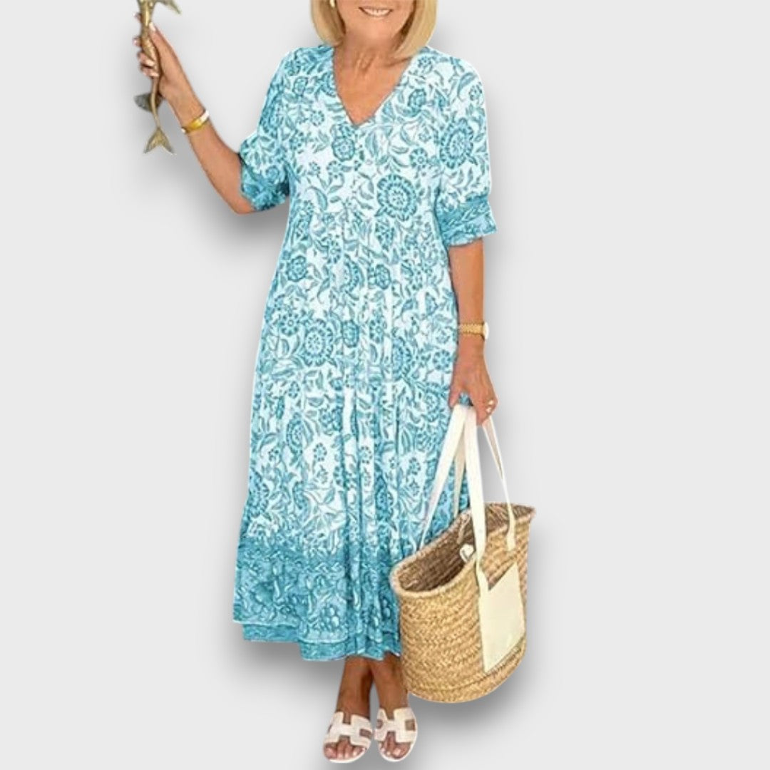 Dorviana – Summer Dress with Floral Lightness