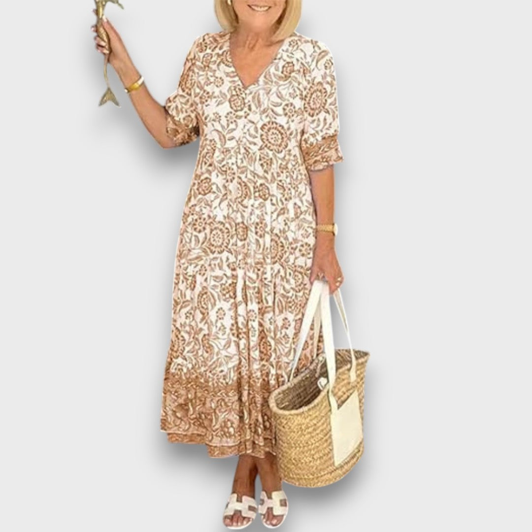 Dorviana – Summer Dress with Floral Lightness