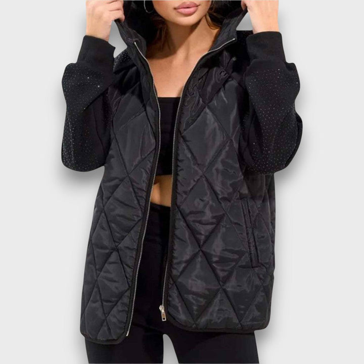 Kalevra – Quilted Hooded Jacket