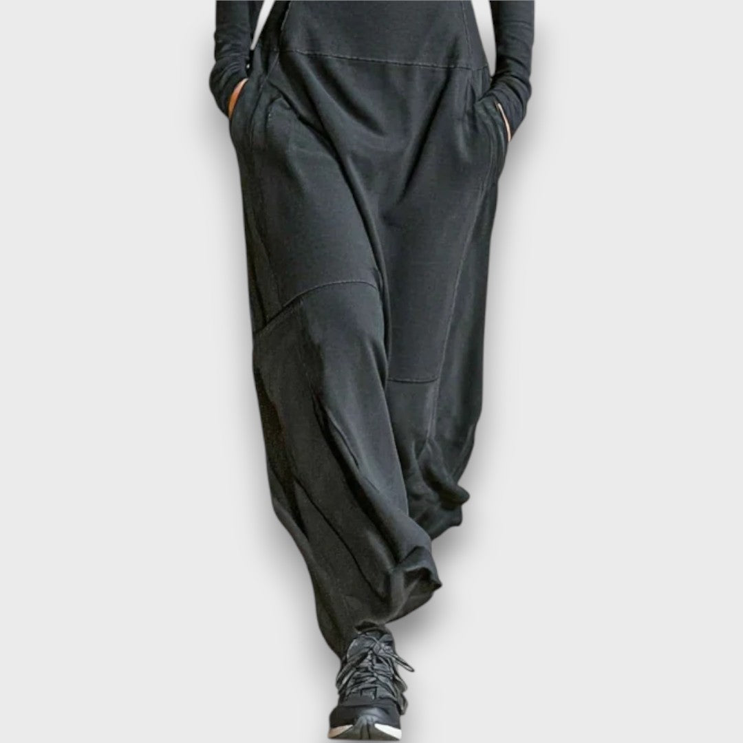 Lunerai – Zip-Neck Maxi Dress