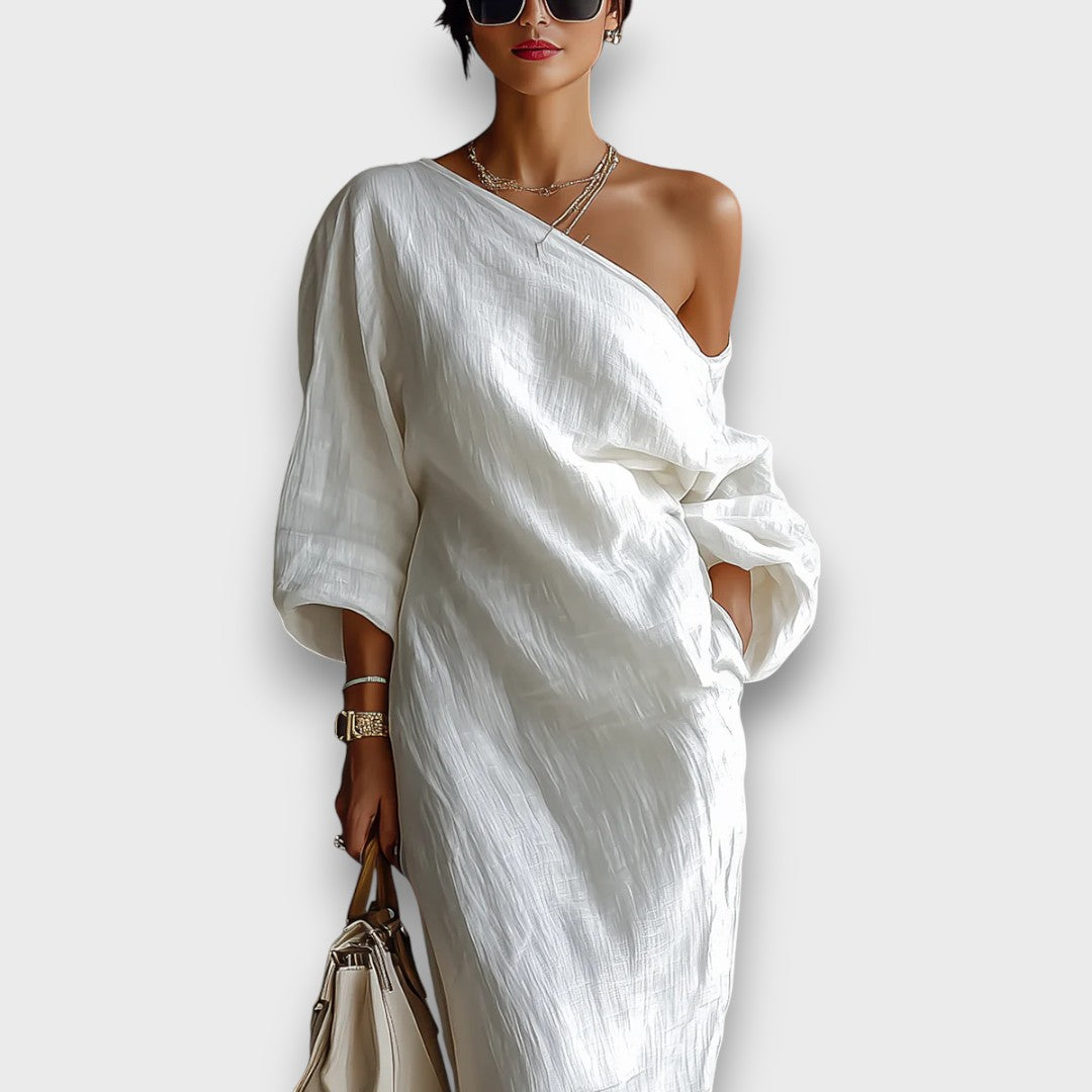 Ivessa – One-Shoulder Maxi Dress