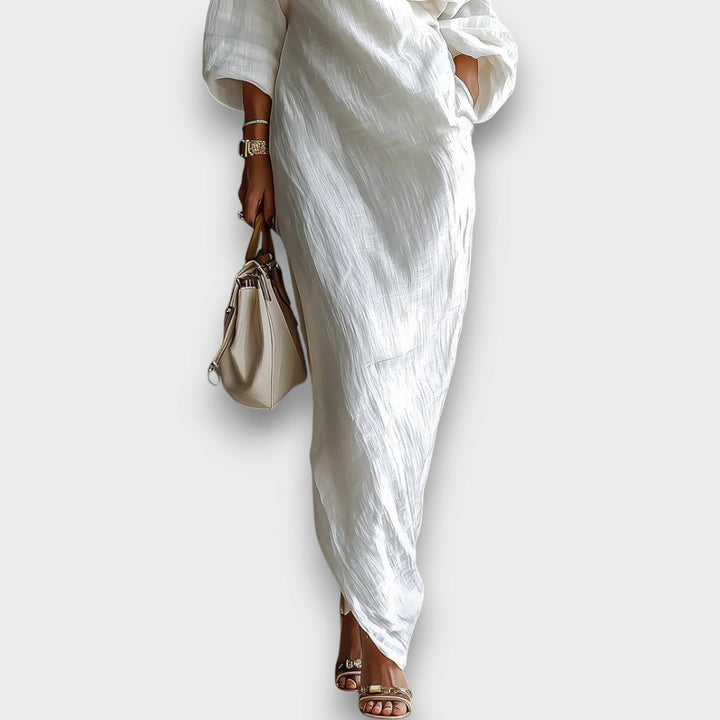 Ivessa – One-Shoulder Maxi Dress