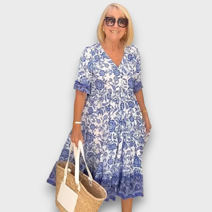 Dorviana – Summer Dress with Floral Lightness